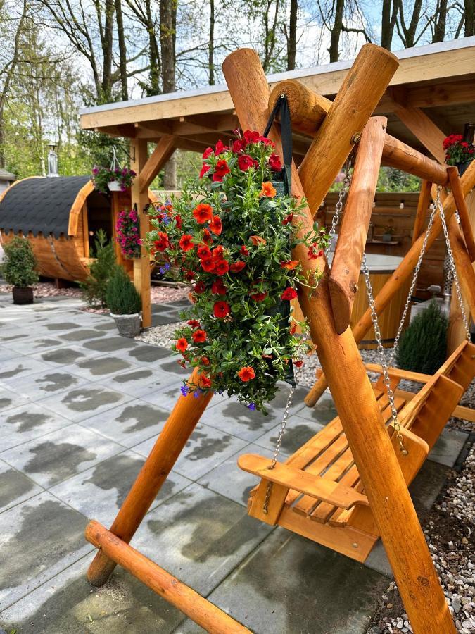 Chalet Harmony Prive Wellness Putten Extérieur photo