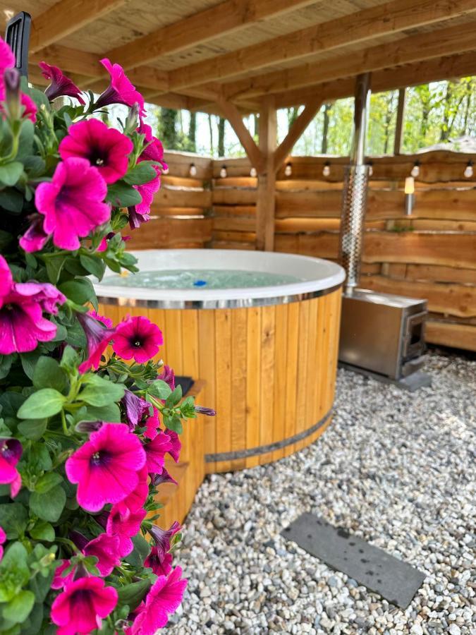 Chalet Harmony Prive Wellness Putten Extérieur photo