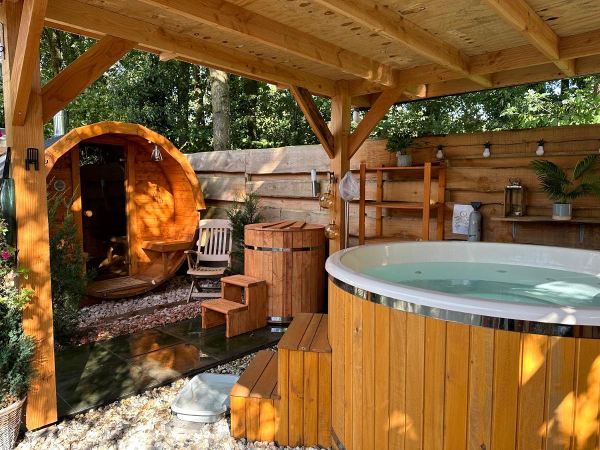 Chalet Harmony Prive Wellness Putten Extérieur photo